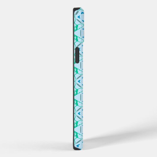 Étui Frenchie Modern Pattern Case-Mate pour iPhone (Verso / Droite)