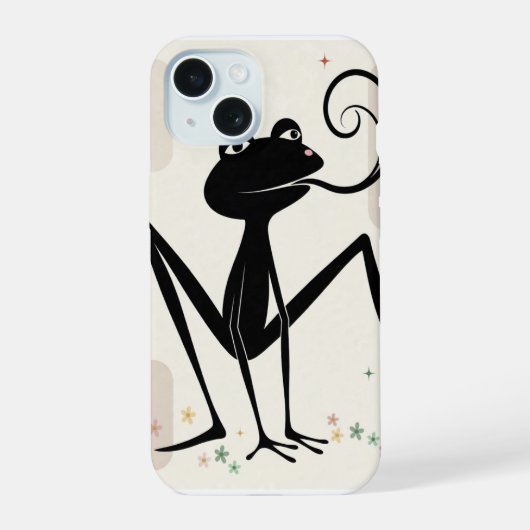 Étui Frog Spring pour iPhone 15 (Verso)