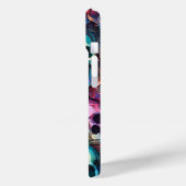 Étui Funky Skull Goth pour iPhone 15 (Verso / Gauche)