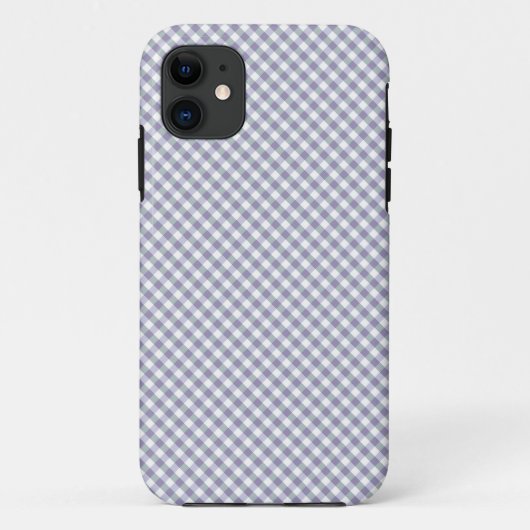 Étui gingham à carreaux pâles (Dos)