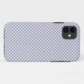 Étui gingham à carreaux pâles (Dos (Horizontal))