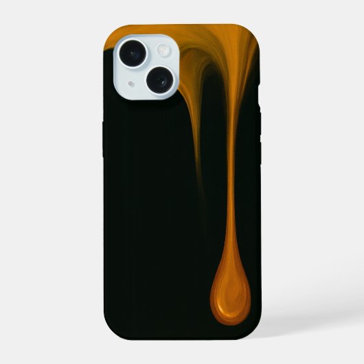 Étui goutte d'ambre pour Apple iPhone 15 (Verso)