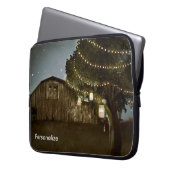 Étui Housse pour Ordinateur Portable Barn Rustique (devant gauche)