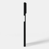 Étui Inspirant Noir Mat pour iPhone 14 (Verso / Droite)
