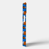 Étui iPad Clownfish Frenzy (Bleu) (Verso / Droite)