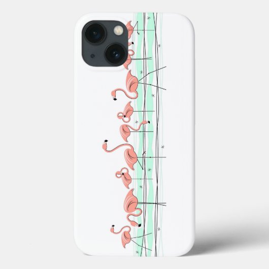 Étui iPad Flamingo Ocean Line (Verso)