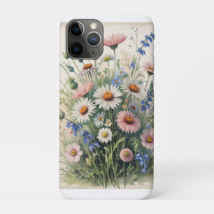 Étui iPad floral botanique Wildflower – Nature-Ins