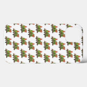 Étui iPad Lovebird Frenzy (Blanc) (Verso (horizontal))
