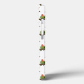 Étui iPad Lovebird Frenzy (Blanc) (Verso / Gauche)