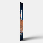 Étui iPad Ne Pas Déranger (Bleu/Noir) (Verso / Gauche)