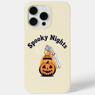 Étui iPho pour Halloween Main de Squelette Citroui
