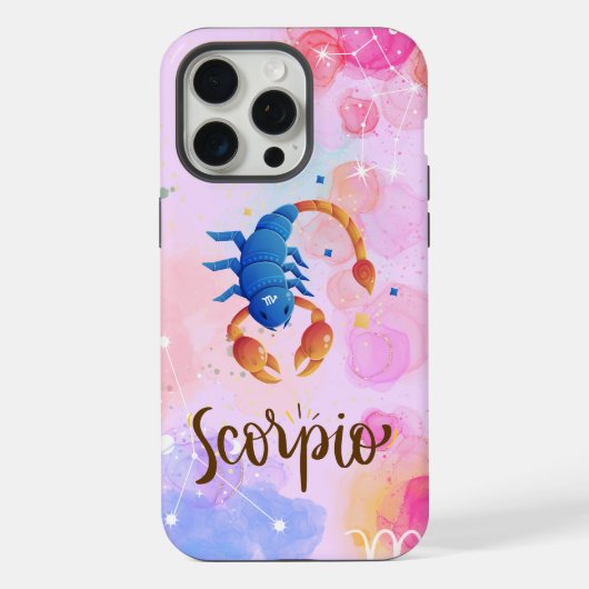 Étui iPhon 15 Scorpio (Verso)