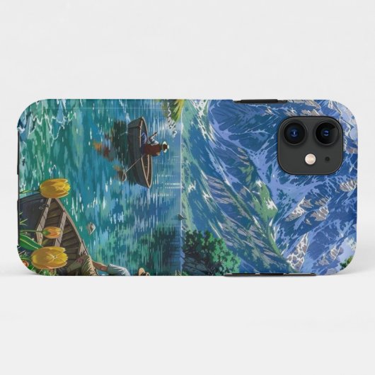 ÉTUI IPHONE (Dos (Horizontal))