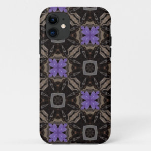 Étui iPhone5 Fleurs Violettes