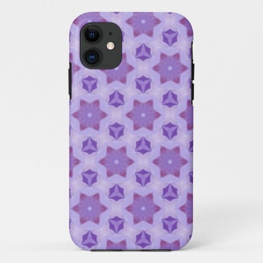 Étui iPhone5 Purple Stars (Dos)