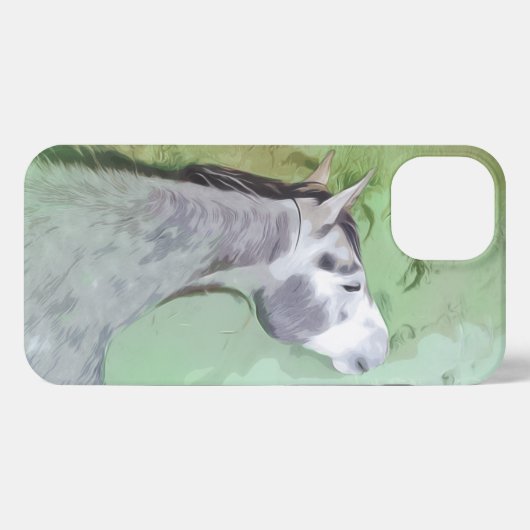 Etui iPhone 13 ケイメイ牧場　グラマーちゃん「Good sleeping,Glamour」 (Verso Horizontal)