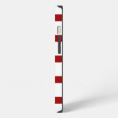 Etui iPhone 13 5 Lignes Rouges Bisectées (Côté gauche)