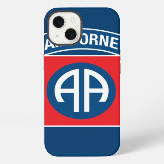 Etui iPhone 13 82e division aéroportée (Verso)