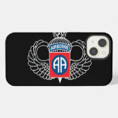 Etui iPhone 13 82e division aéroportée coque noir (Verso Horizontal)