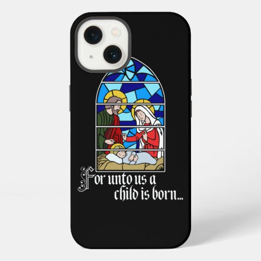 Etui iPhone 13 A Child is born (Verso)