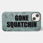 Etui iPhone 13 À la recherche de Squatch (Verso Horizontal)