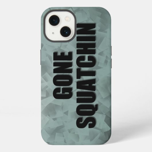 Etui iPhone 13 À la recherche de Squatch (Verso)