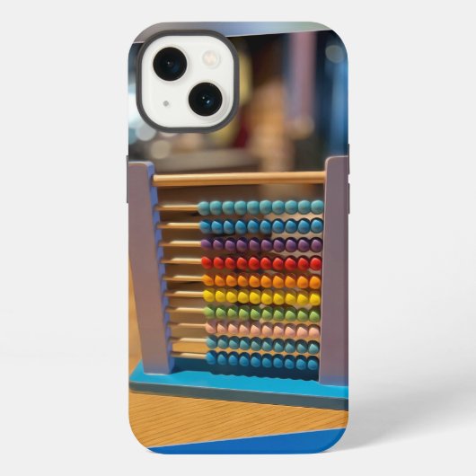 Etui iPhone 13 Abacus premier ordinateur (Verso)