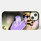 Etui iPhone 13 Abeille et fleur iphcnm (Verso Horizontal)