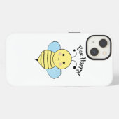 Etui iPhone 13 Abeille Heureuse (Verso Horizontal)