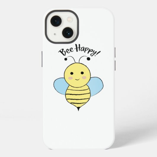 Etui iPhone 13 Abeille Heureuse (Verso)