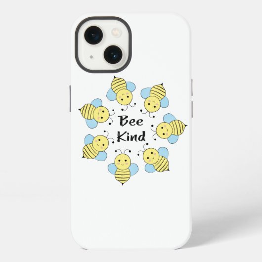 Etui iPhone 13 Abeilles (Verso)