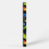 Etui iPhone 13 Abstract colorful feather explosion (Côté droit)