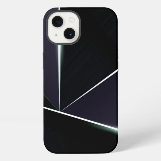 Etui iPhone 13 Abstrait géométrique (Verso)