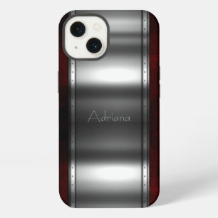 Etui iPhone 13 Acier inoxydable Platine Argent Iphone 15