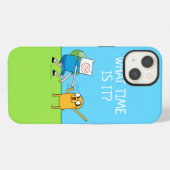 Etui iPhone 13 Adventure | Finn & Jake Fist Bump (Verso Horizontal)