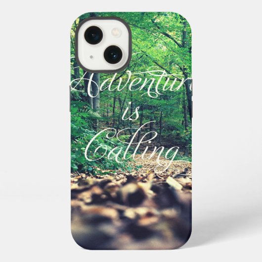 Etui iPhone 13 Adventure is calling (Verso)