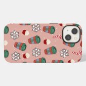Etui iPhone 13 Aesthetic Christmas Mistletoe Coffee (Verso Horizontal)