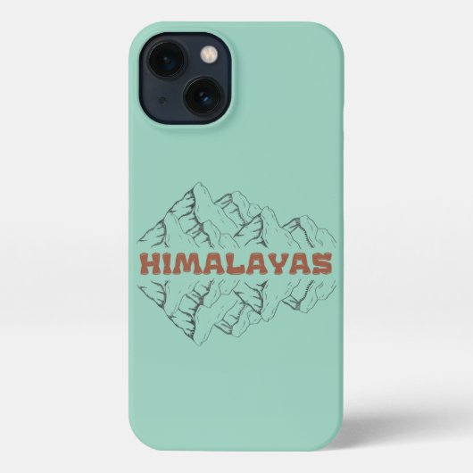Etui iPhone 13 Affaire téléphonique Himalaya (Verso)