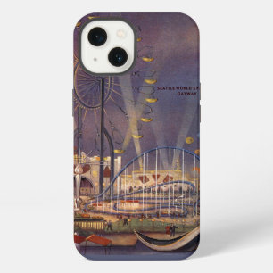 Etui iPhone 13 Affiche de l'Exposition universelle de Seattle, Wa