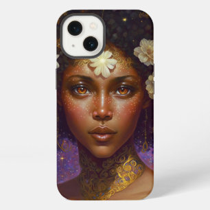 Etui iPhone 13 African American Black Goddess Queen Imaginaire Ar