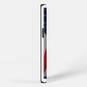Etui iPhone 13 Aigle et drapeau américains (Côté droit)