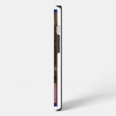 Etui iPhone 13 Aigle et drapeau américains (Côté gauche)