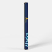 Etui iPhone 13 Aigle Et Drapeau De L'Alaska (Côté droit)
