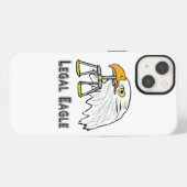 Etui iPhone 13 Aigle juridique (Verso Horizontal)