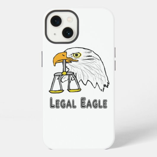 Etui iPhone 13 Aigle juridique (Verso)