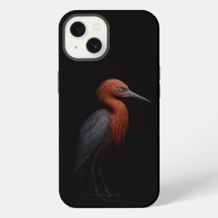 Etui iPhone 13 Aigrette rousse Black 4 Luxe iPhone 13