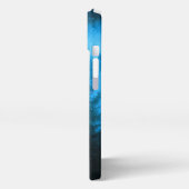 Etui iPhone 13 Aiguille de compas monogramme brouillard dans la f (Côté gauche)