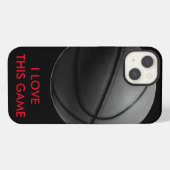Etui iPhone 13 Aime Basket-ball (Verso Horizontal)
