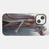 Etui iPhone 13 Alien Créature Science Fiction (Verso Horizontal)