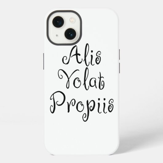 Etui iPhone 13 Alis Volat Propiis (Verso)